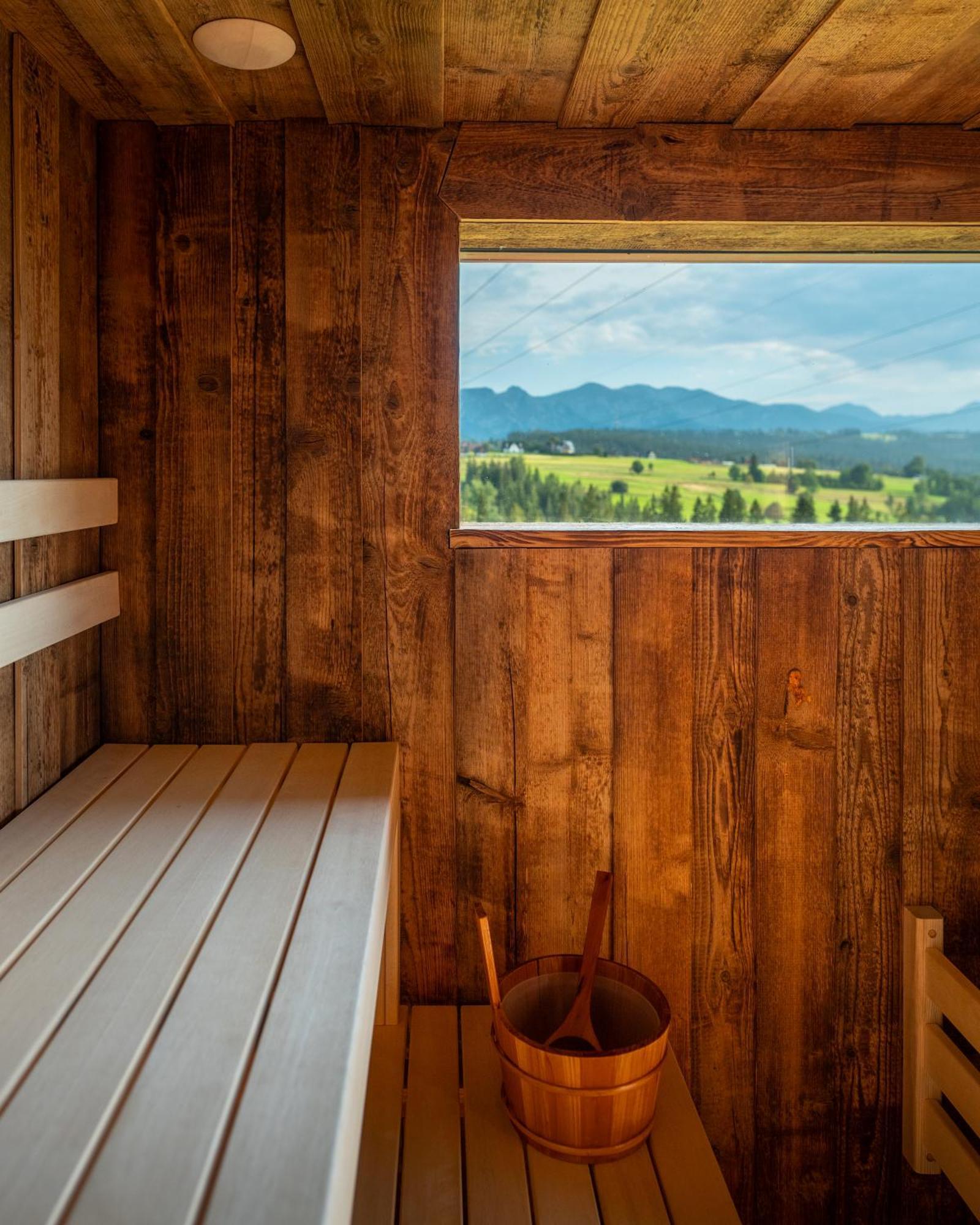 Lasschata - Domki W Gorach Z Balia Oraz Sauna Zakopane Eksteriør billede