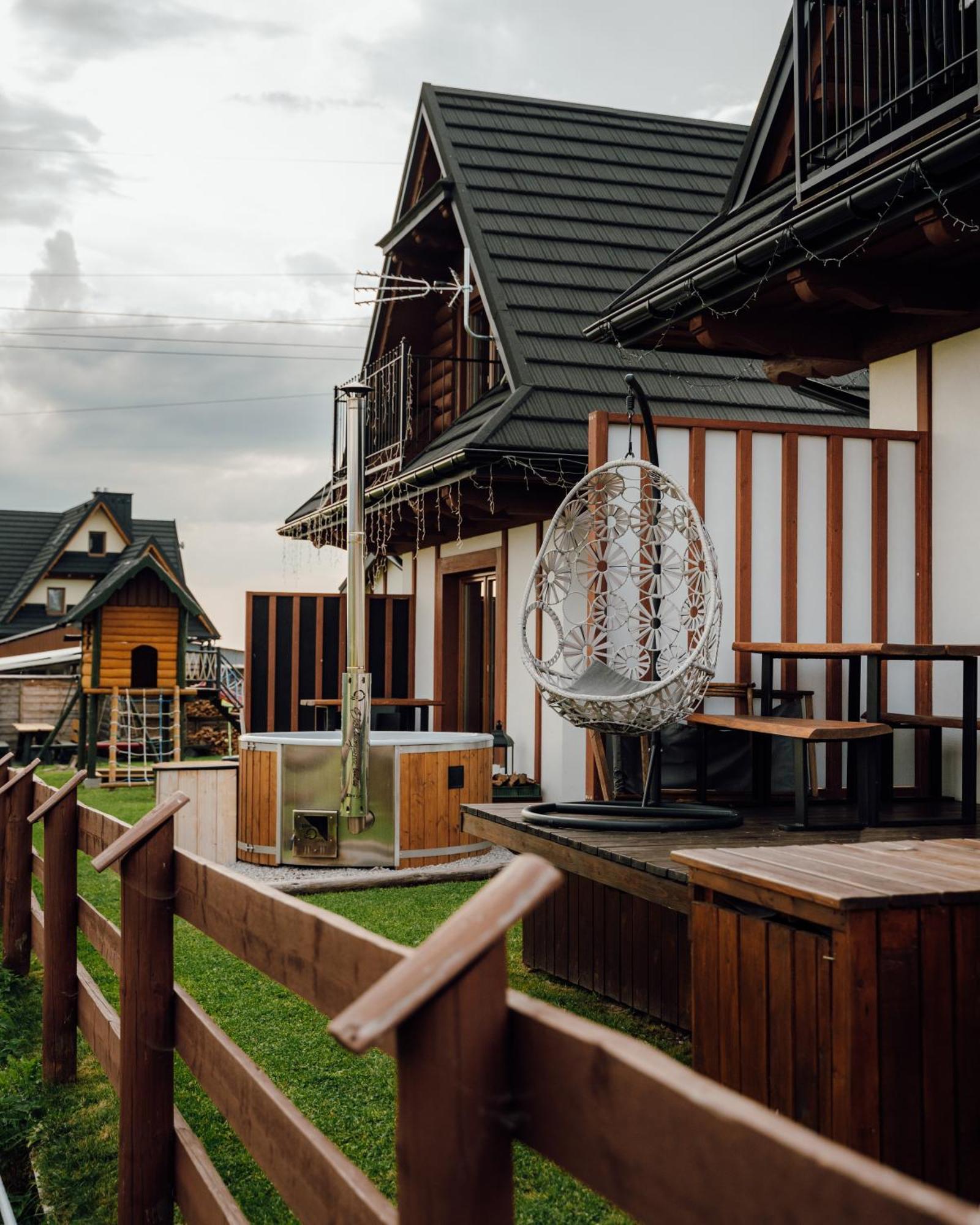 Lasschata - Domki W Gorach Z Balia Oraz Sauna Zakopane Eksteriør billede