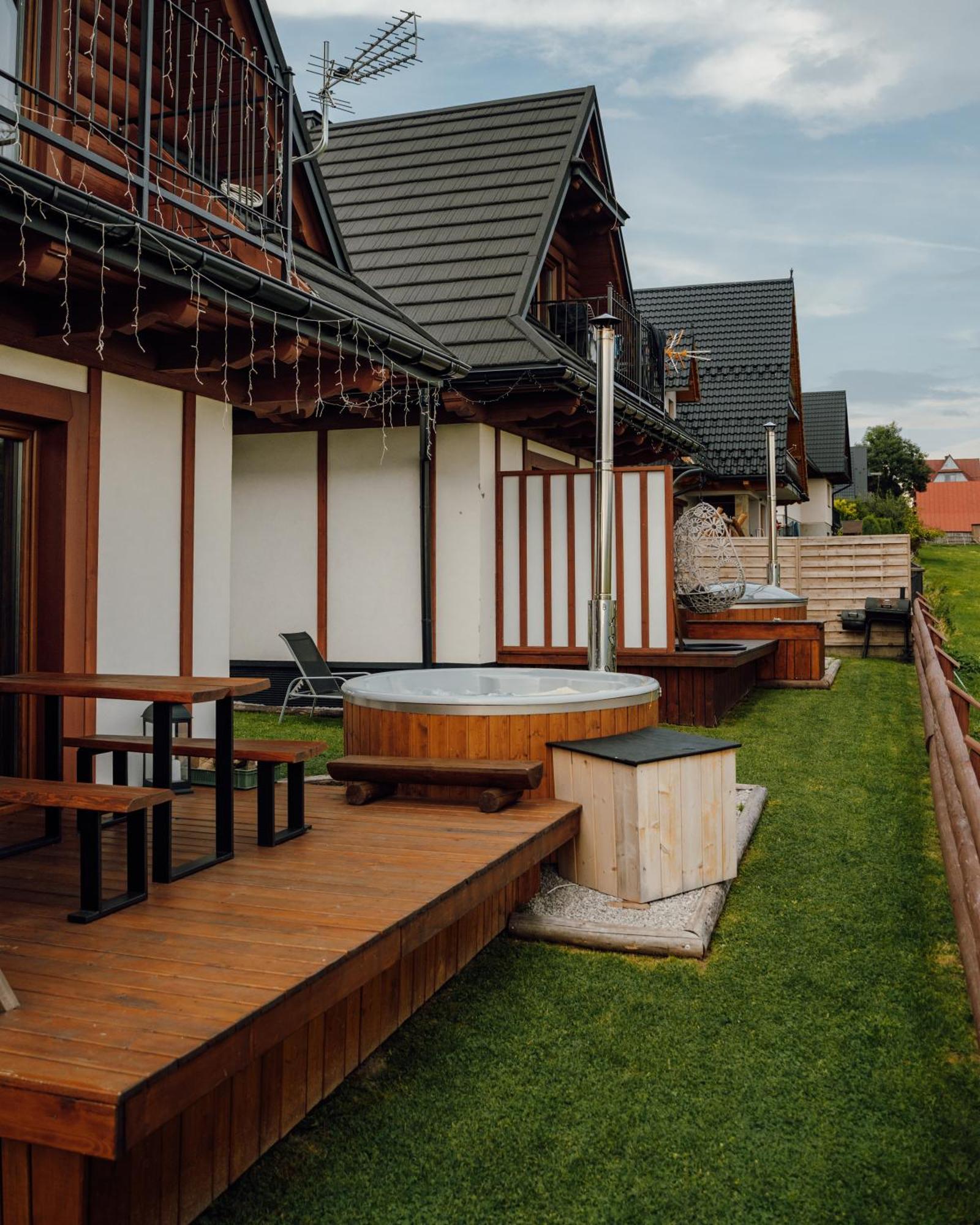 Lasschata - Domki W Gorach Z Balia Oraz Sauna Zakopane Eksteriør billede